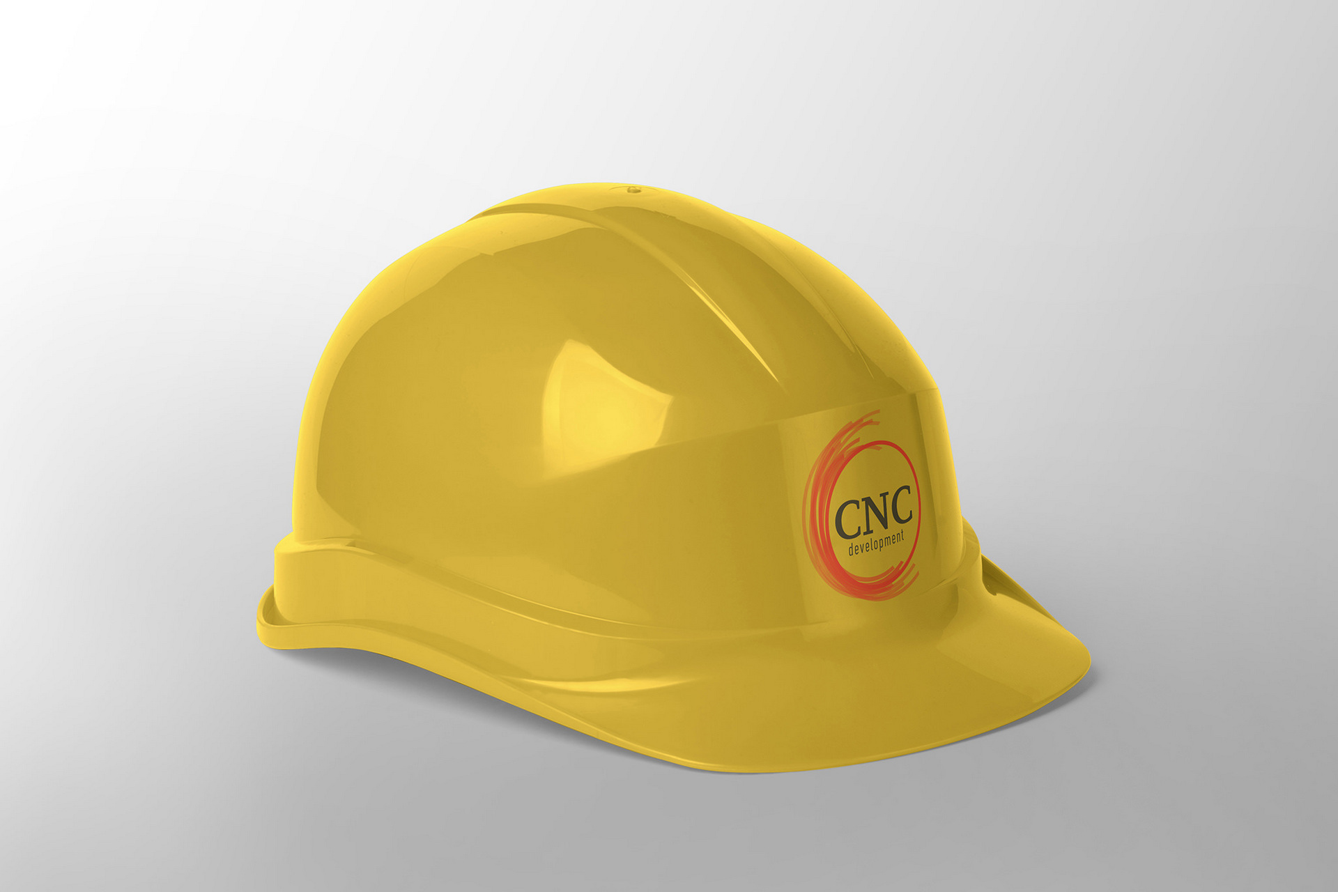 Cnc logo helmet