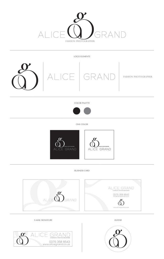 Alice logo design