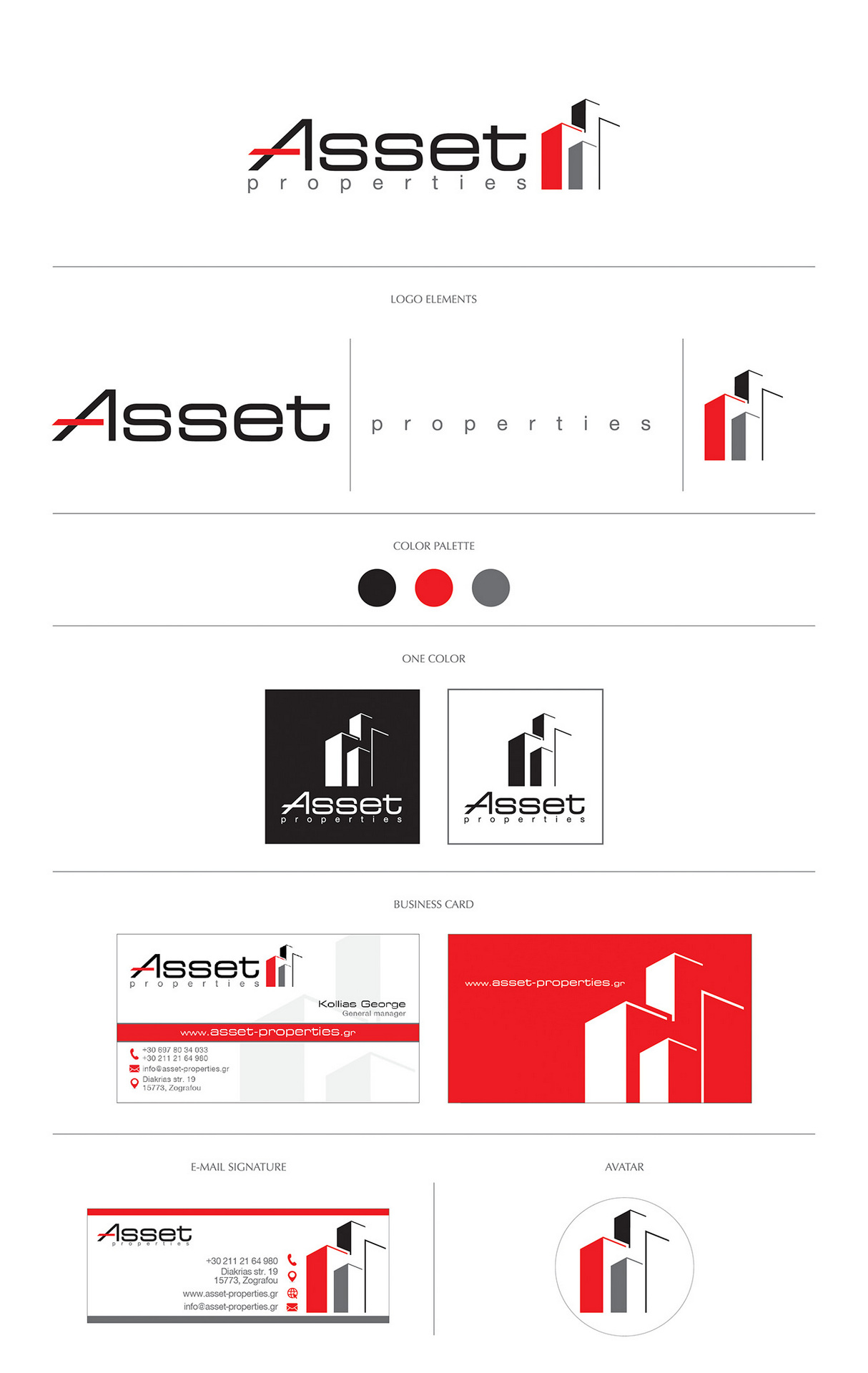 Asset logo design