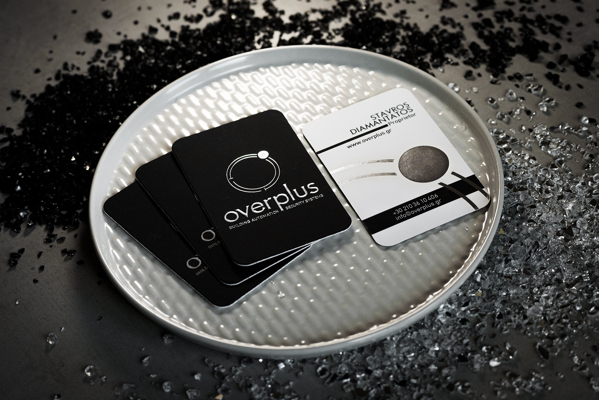 Overplus business cards